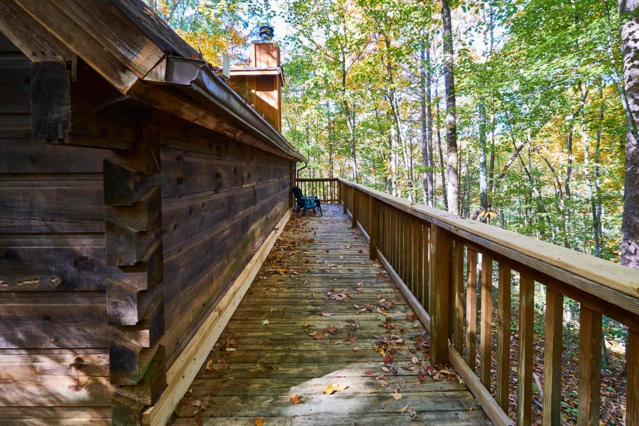A Cabin In The Woods Pigeon Forge Exteriör bild